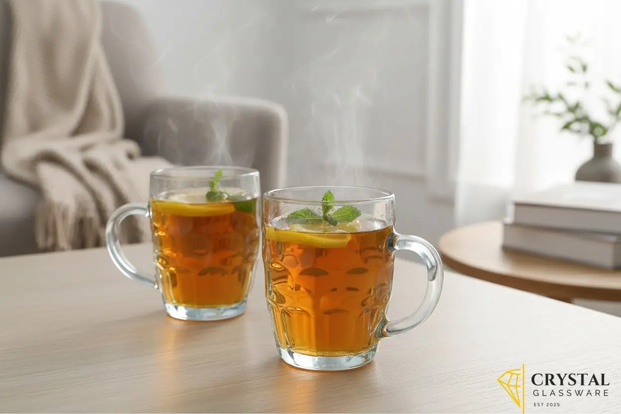 Delisoga glass mugs set
